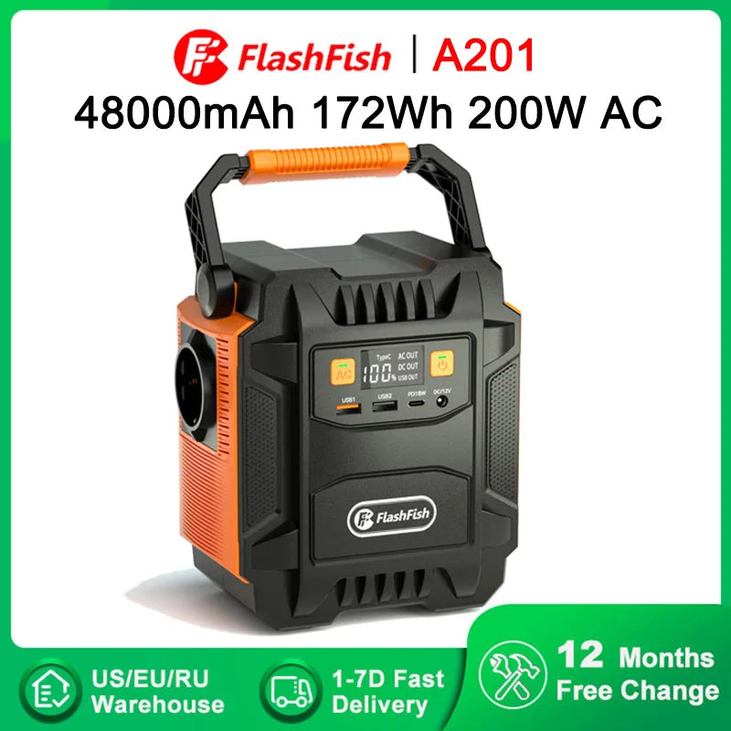 Flashfish Portable 200W Power Station