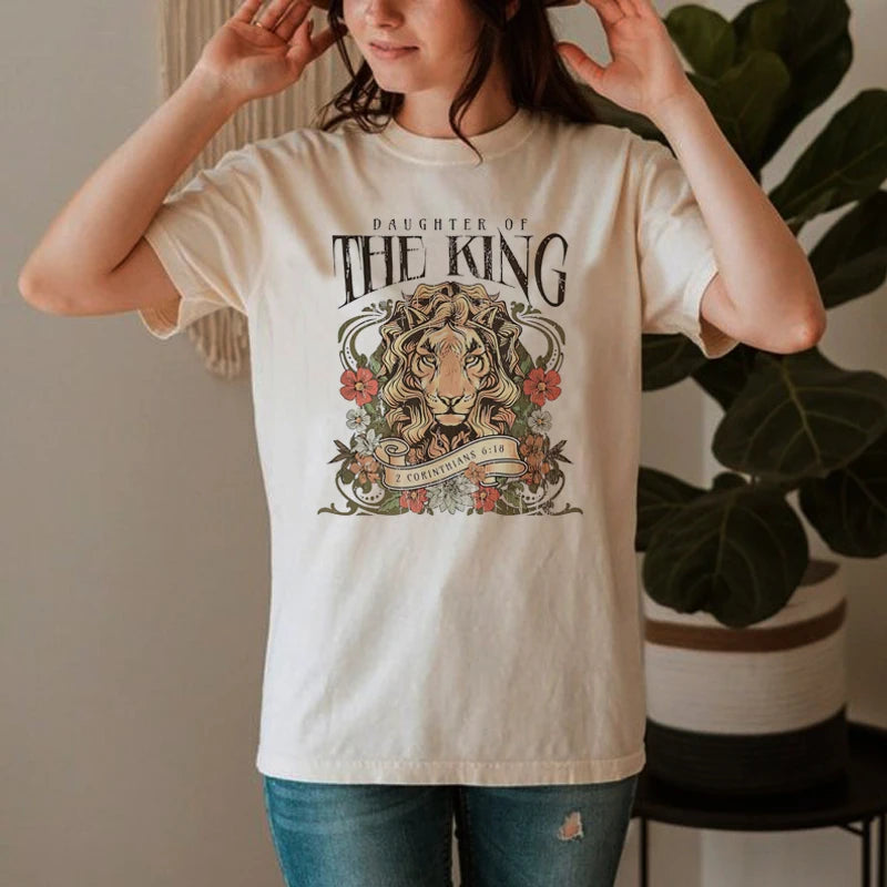 Daughter of The King Vintage Boho T-Shirt