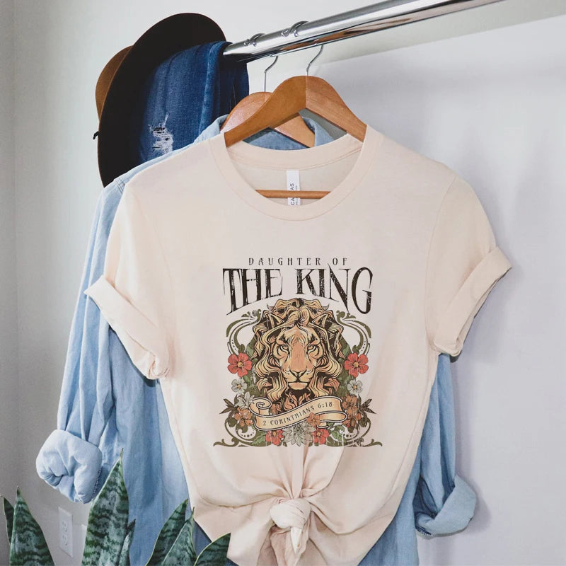 Daughter of The King Vintage Boho T-Shirt