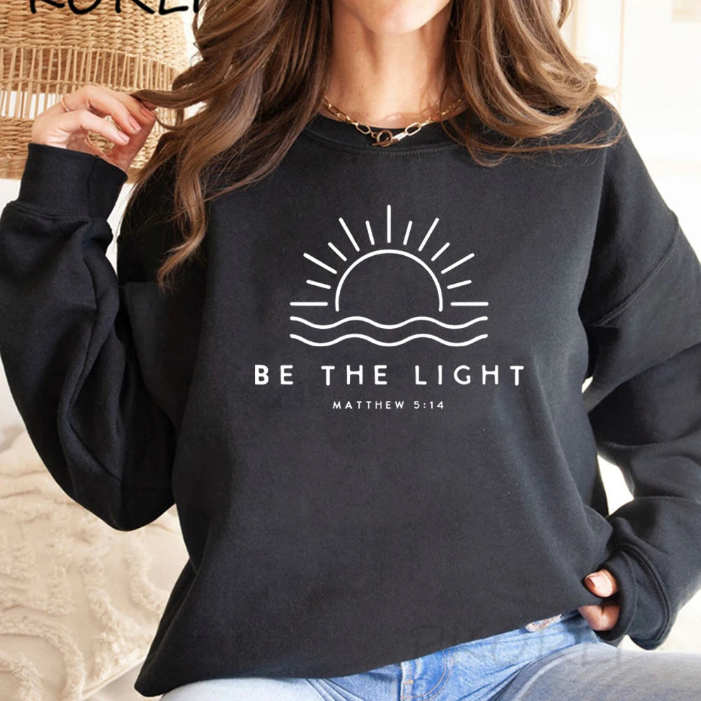 Be The Light Women's Sweatshirt