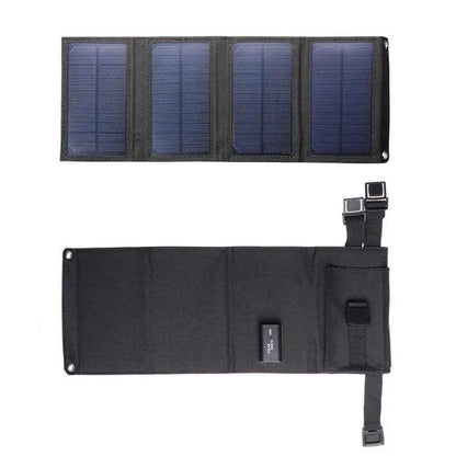 20W 5V Portable Solar- Waterproof Power Bank