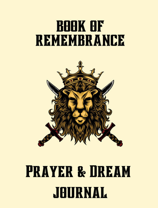 Book of Remembrance: Prayer & Dream Journal