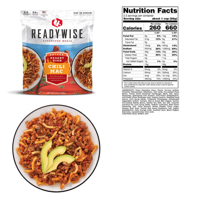 Desert High Chili Mac with Beef - 1 Pouch