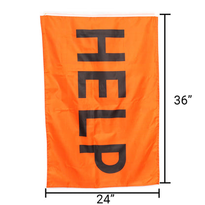Emergency Help Flag Signal