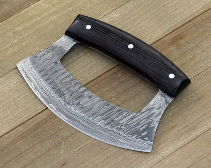 ExoticWenge™ 6.0" Hash Knife by Shokunin USA: Custom Damascus Steel Blade with Wenge Wood Handle | Ergonomic & Personalizable | Brand New Release