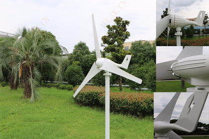 Wind Generator Kit, 600W AC Wind Turbine + 1200w  wind solar hybrid charge controller for 800W Windmill and 400W Solar Panels